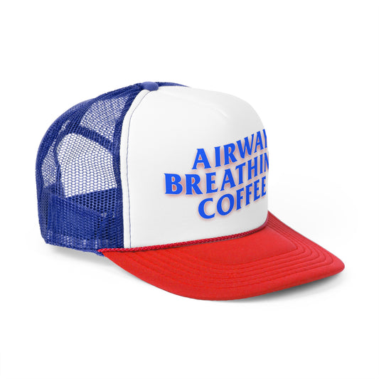 Airway Breathing Coffee Trucker Hat